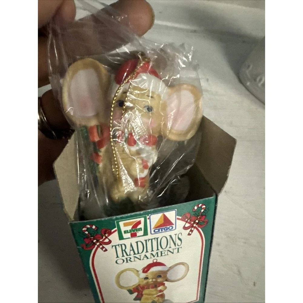 1993 7-Eleven Citgo Traditions Ornament Mixed‎ Lot Of 4 Ornament Lot New